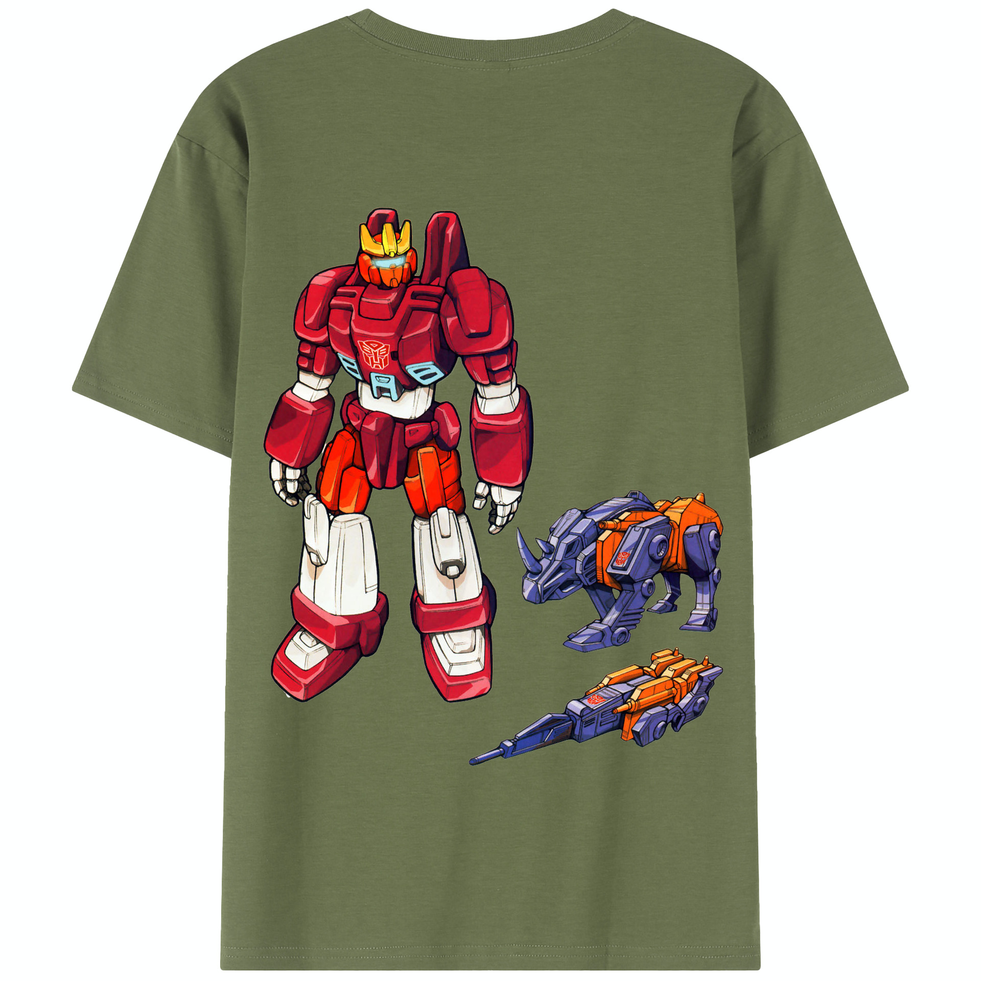 （画像用）  綿100％半袖Tシャツ（背面プリント）